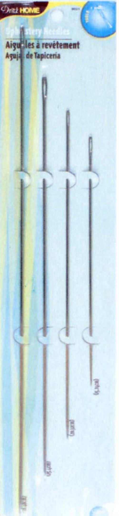 Upholstery Needles - 4 ct